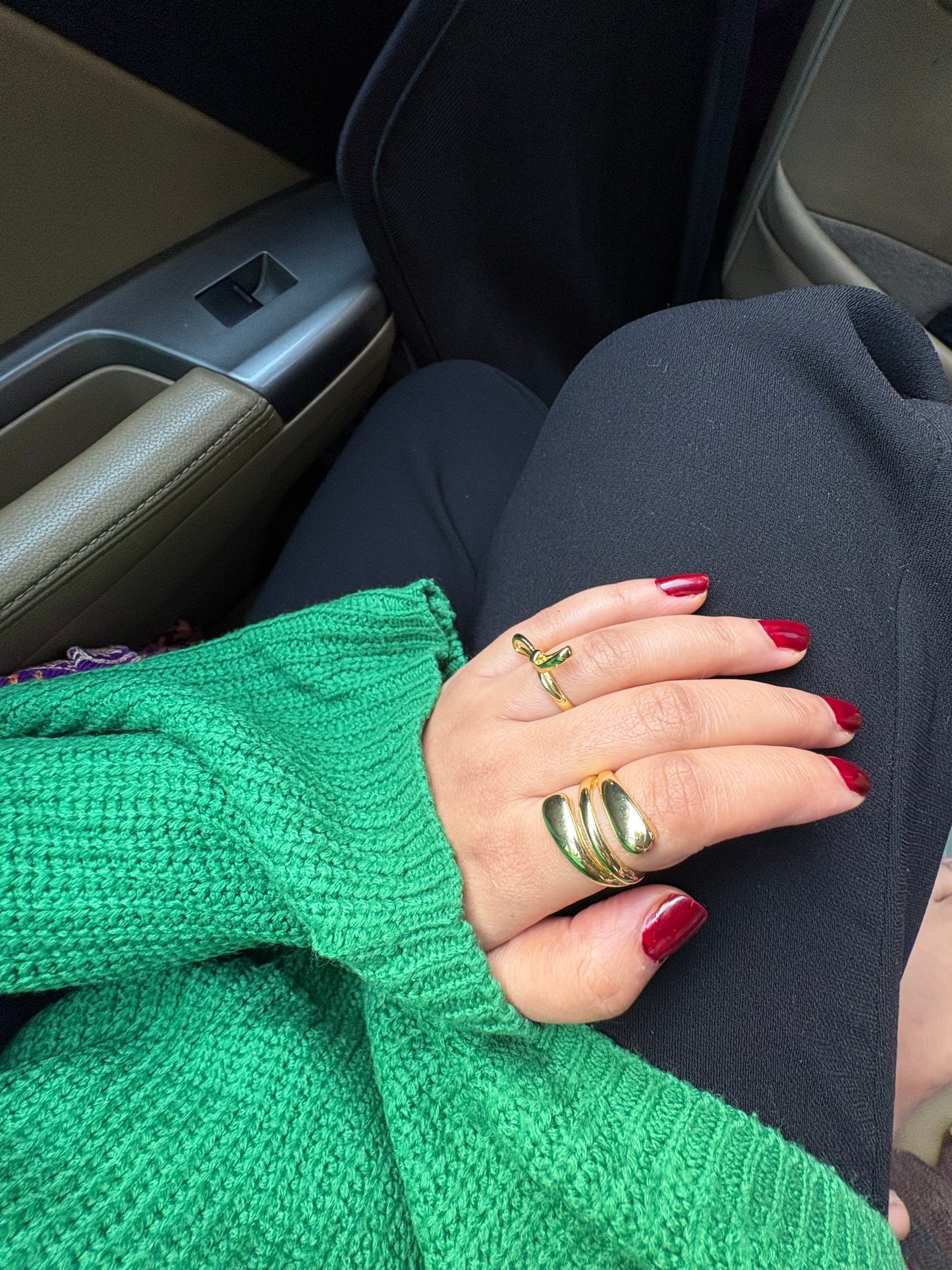 Gold Wrap Statement Ring ✨