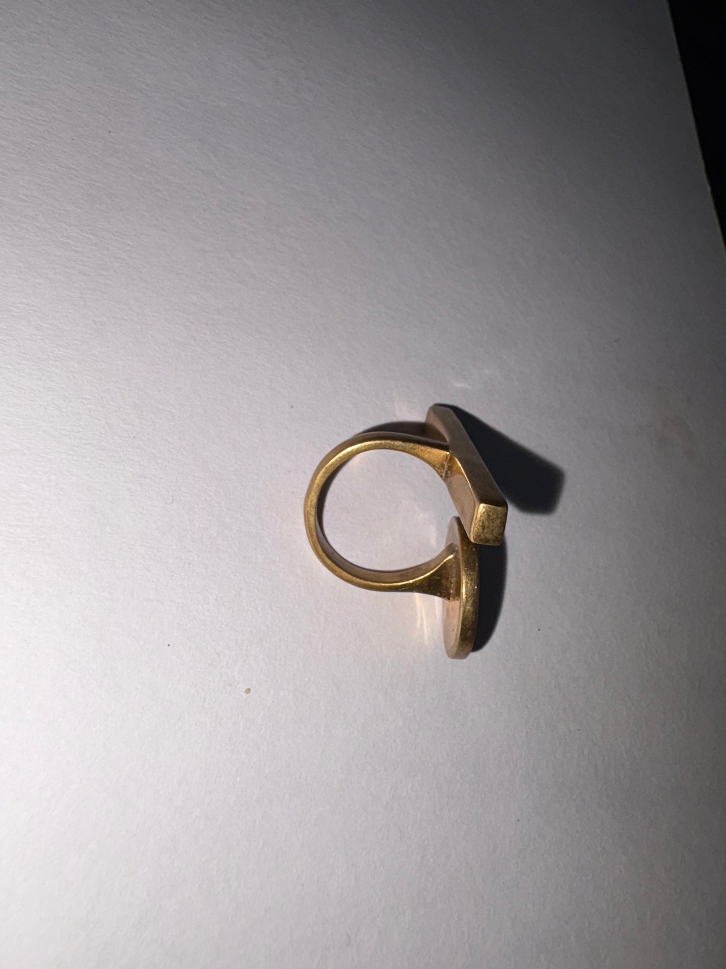 The Eclipse Gold Ring