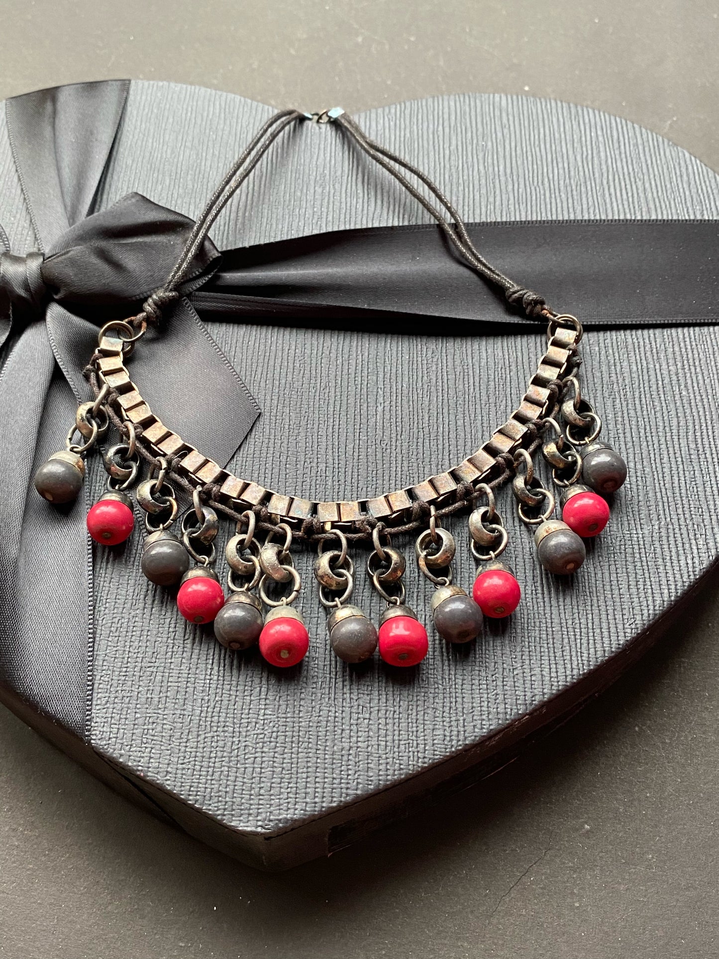 Bohemian Tribal Dangle Necklace