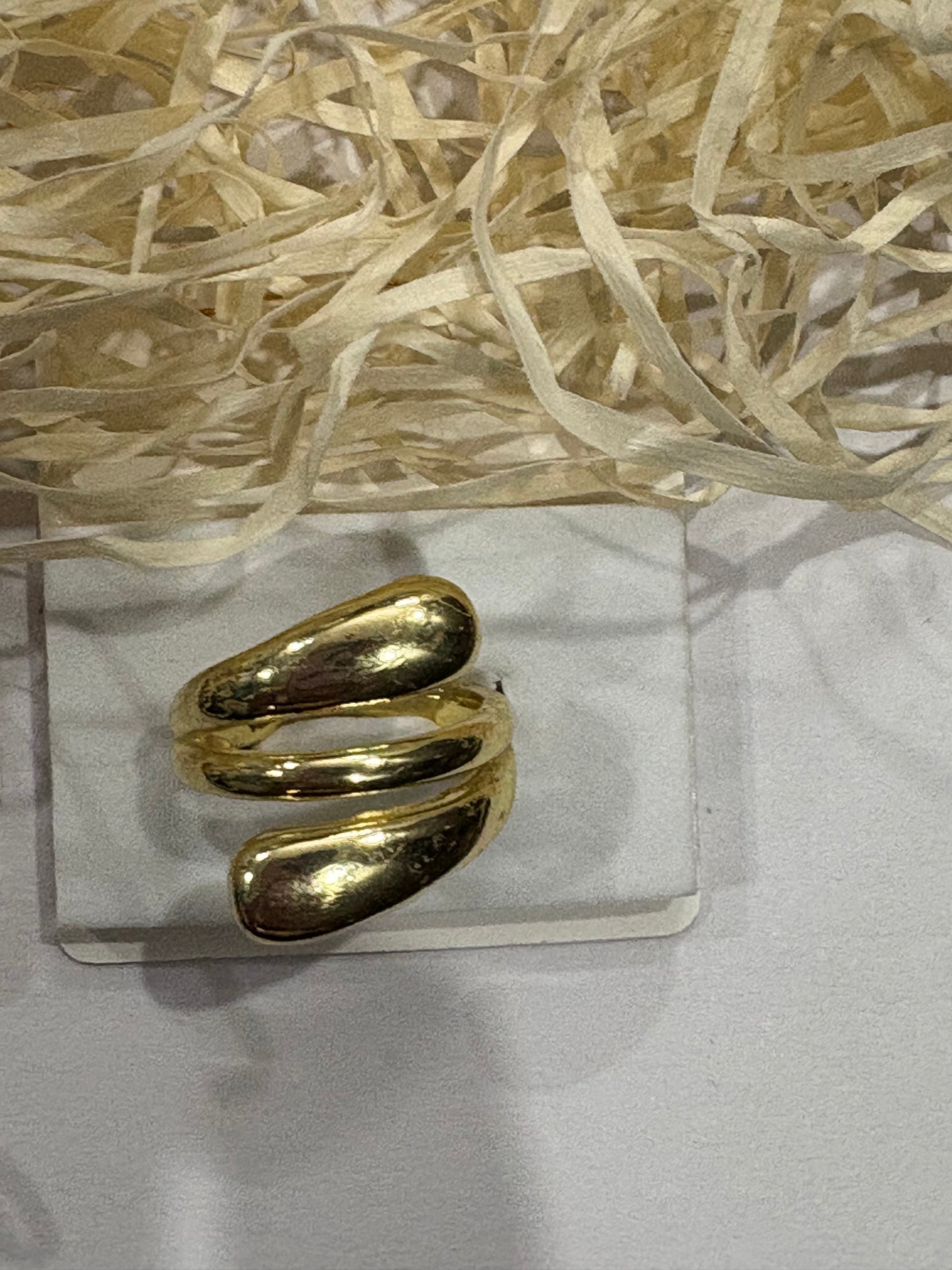 Gold Wrap Statement Ring ✨