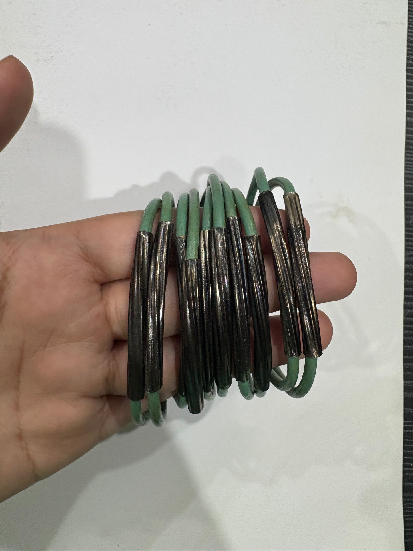 Handcrafted Spiral Wrap Bracelet