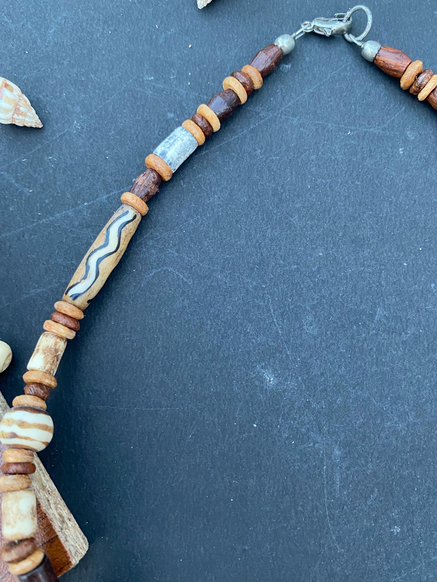 Tribal Earthline Beaded Necklace