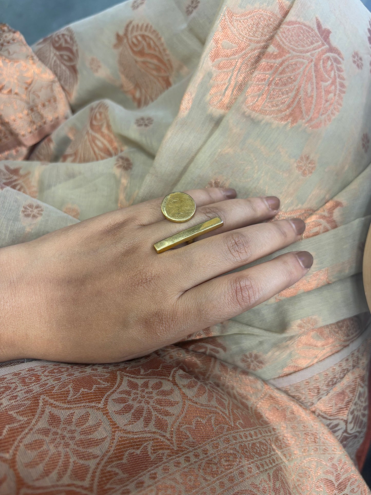 The Eclipse Gold Ring