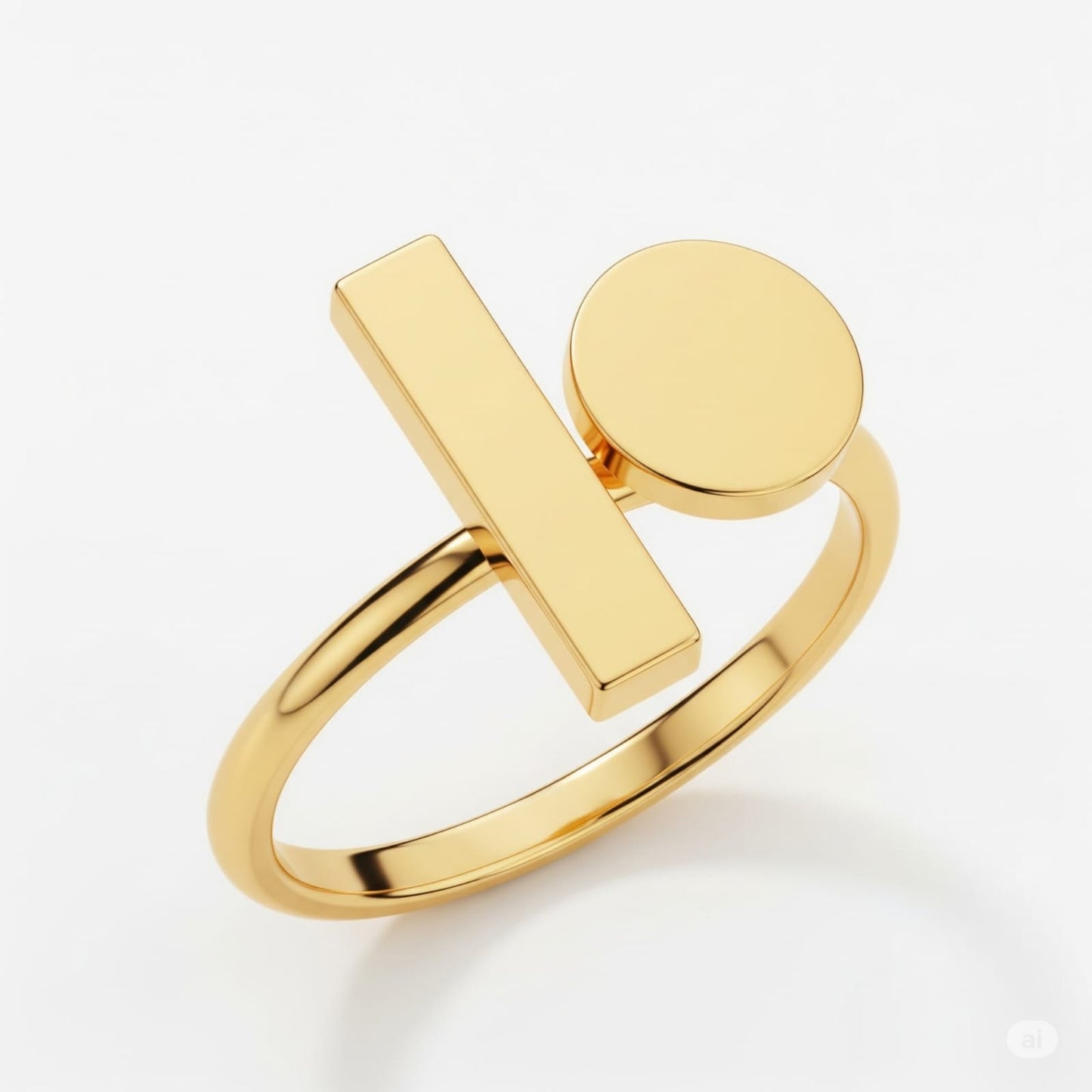 The Eclipse Gold Ring