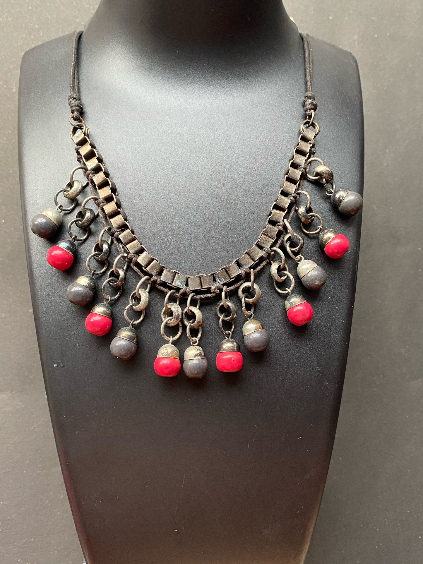 Bohemian Tribal Dangle Necklace
