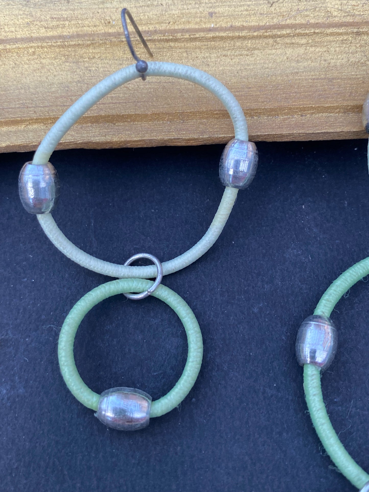 Pastel Loop Statement Necklace & Earring Set