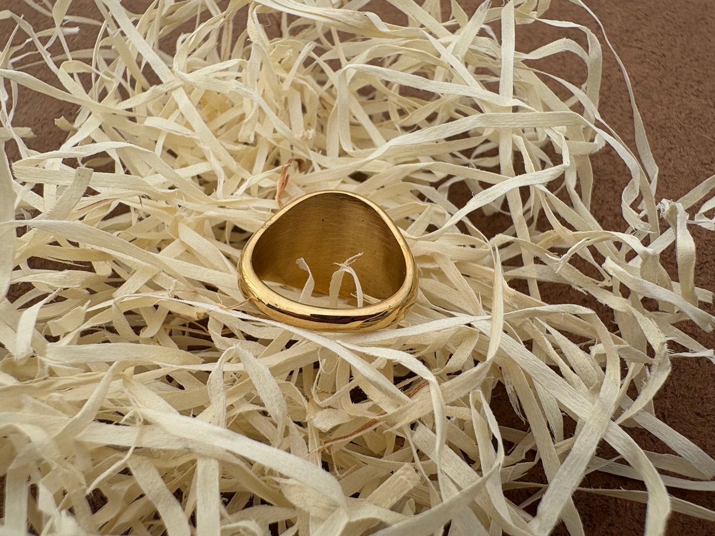 Yin-Yang Heart Balance Statement Ring
