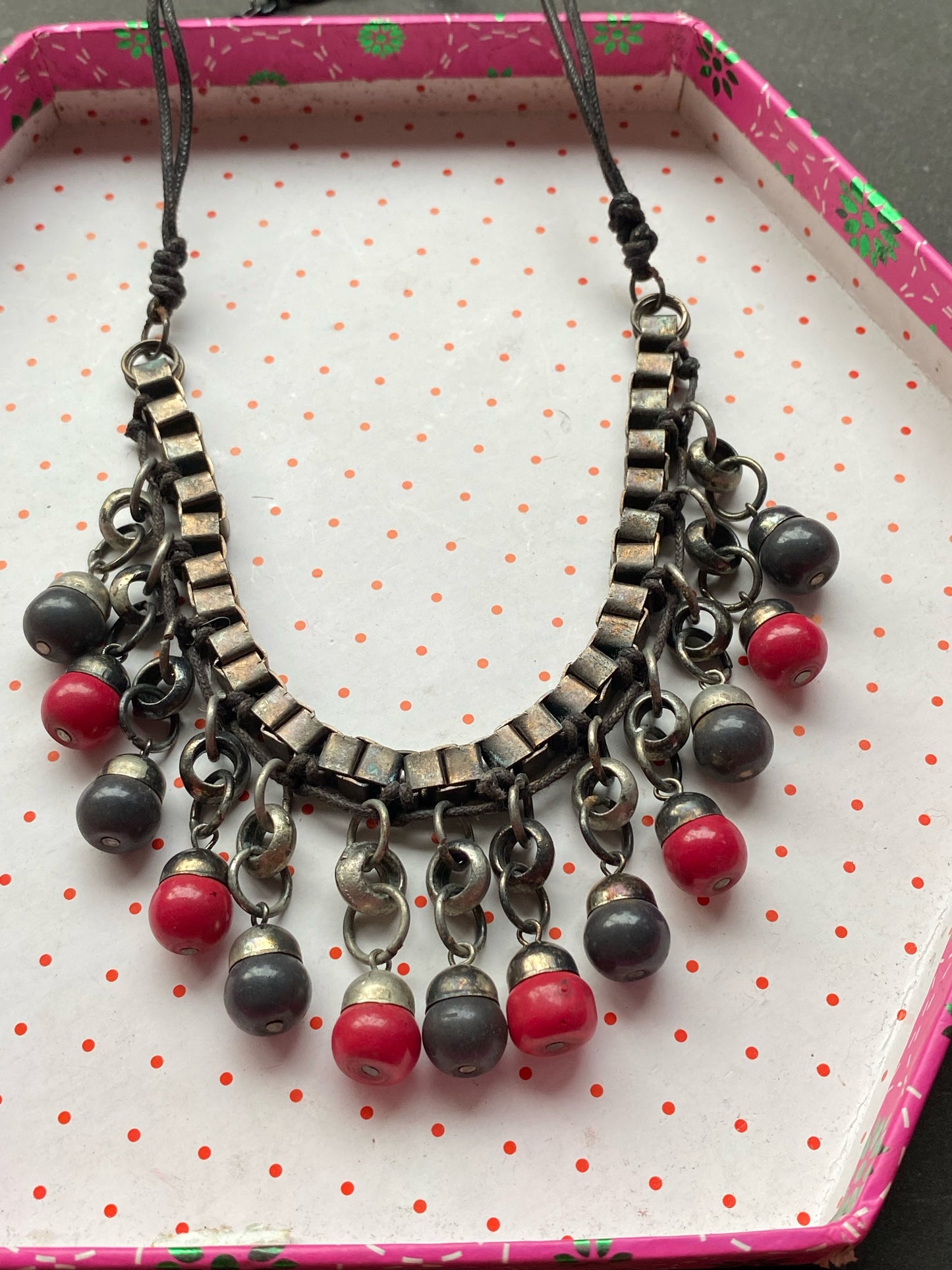 Bohemian Tribal Dangle Necklace