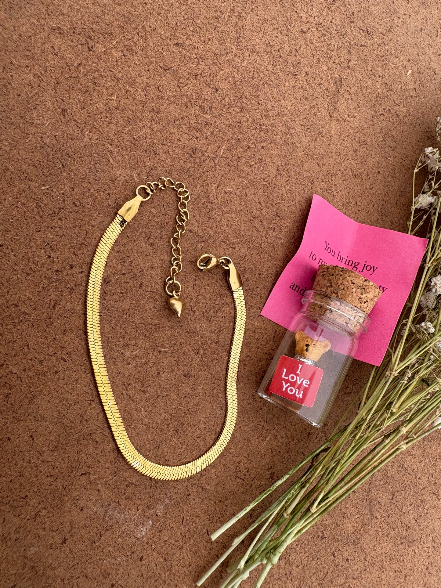 Gold Snake Chain Bracelet & Anklet