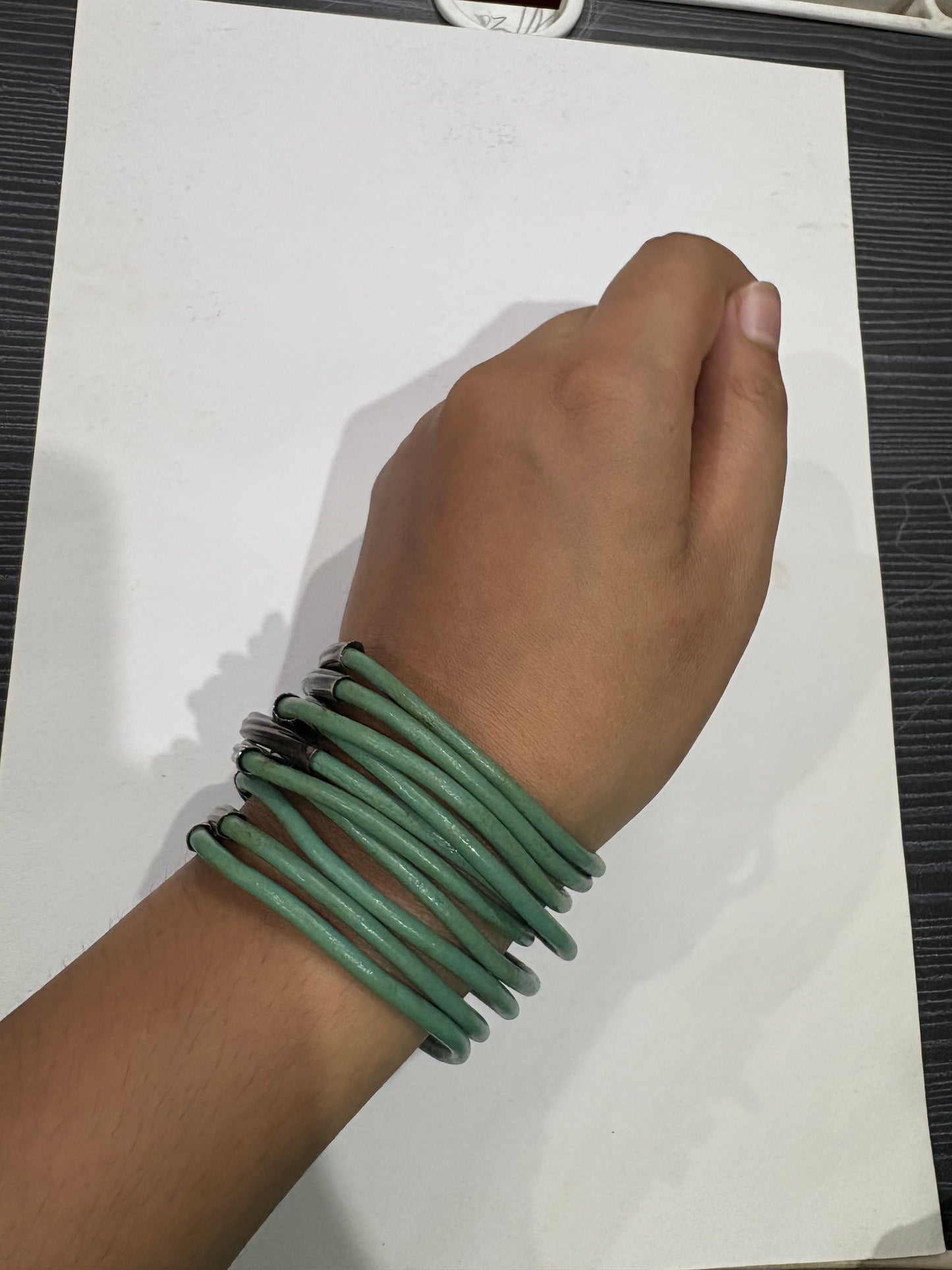 Handcrafted Spiral Wrap Bracelet