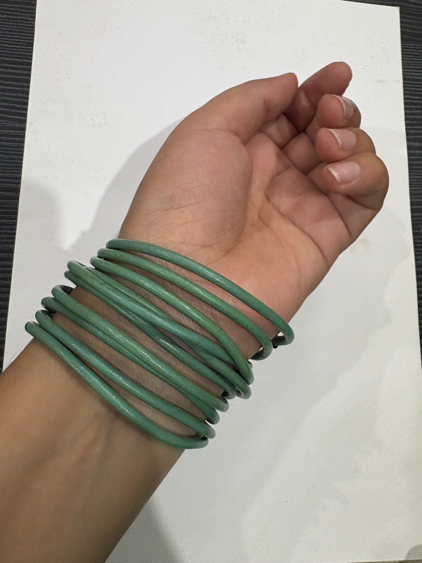 Handcrafted Spiral Wrap Bracelet