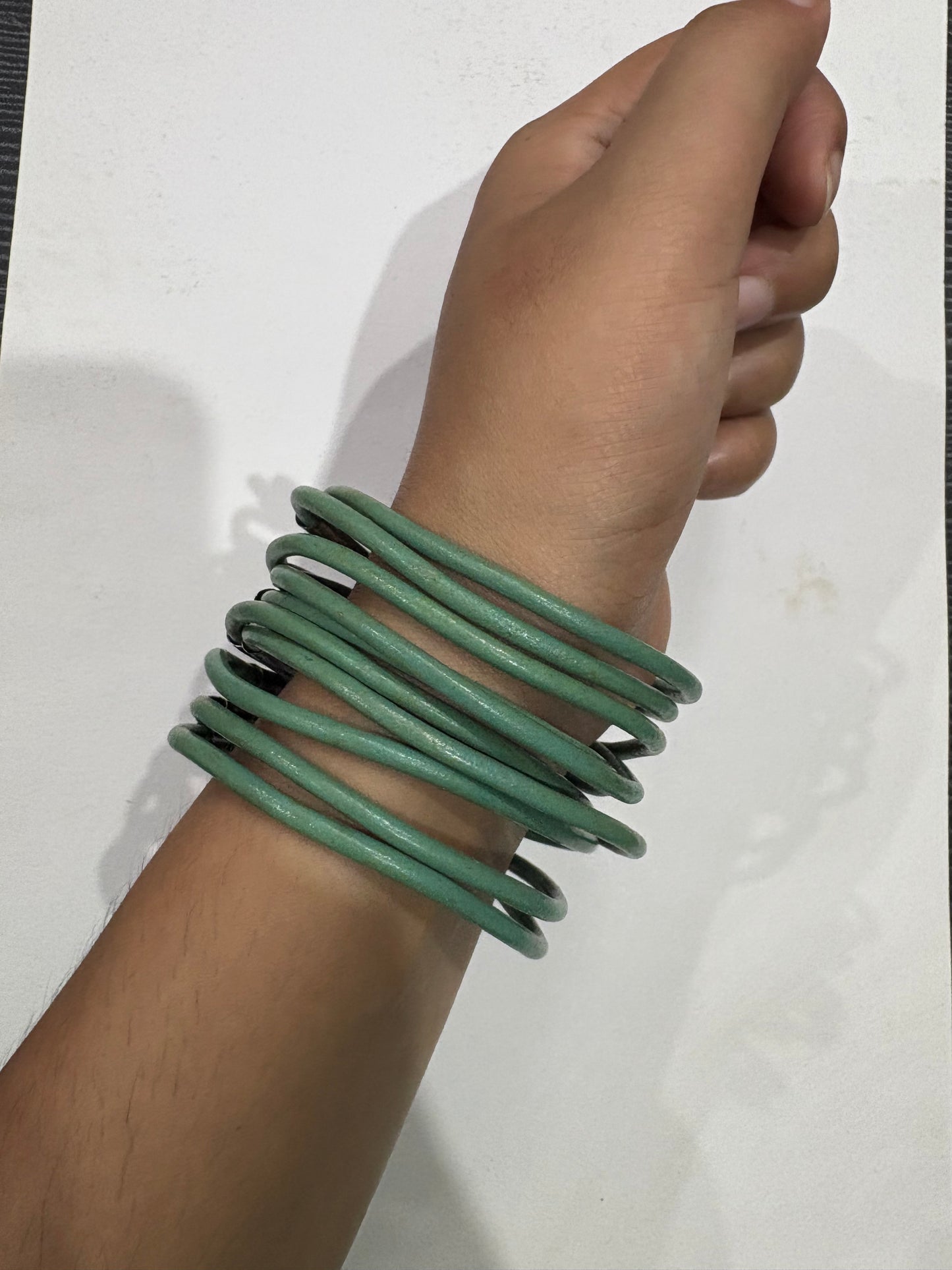 Handcrafted Spiral Wrap Bracelet