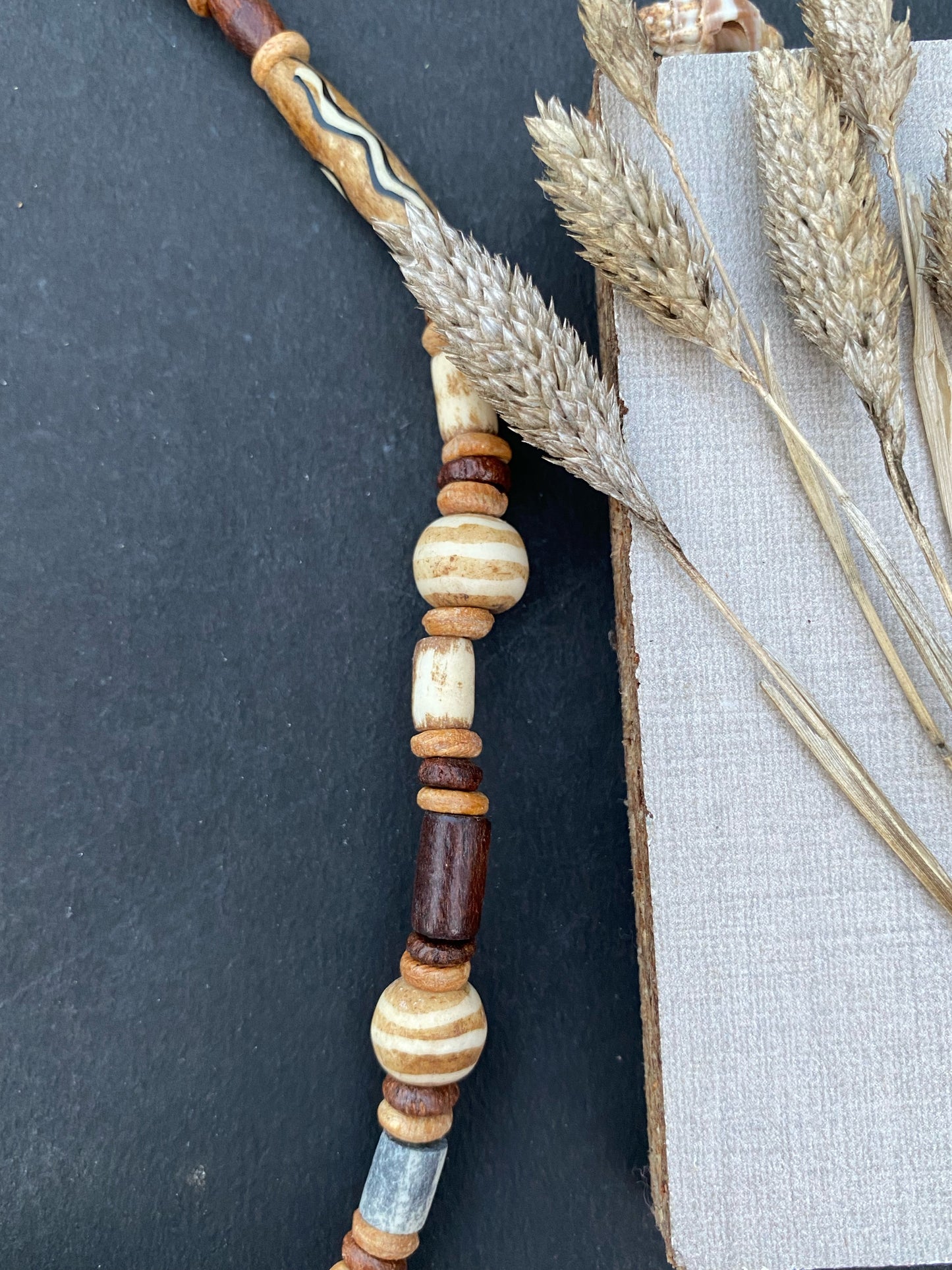 Tribal Earthline Beaded Necklace
