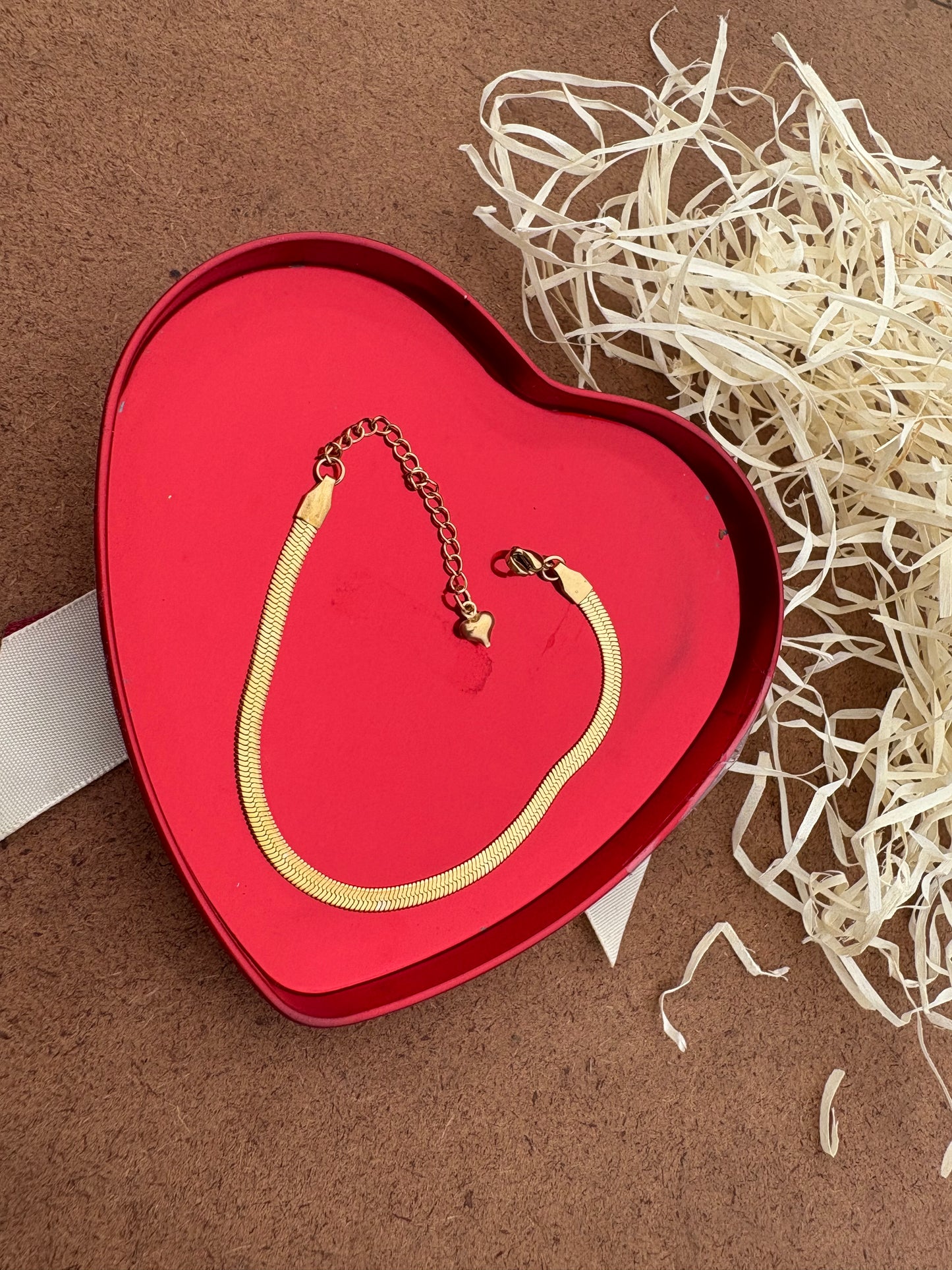 Gold Snake Chain Bracelet & Anklet