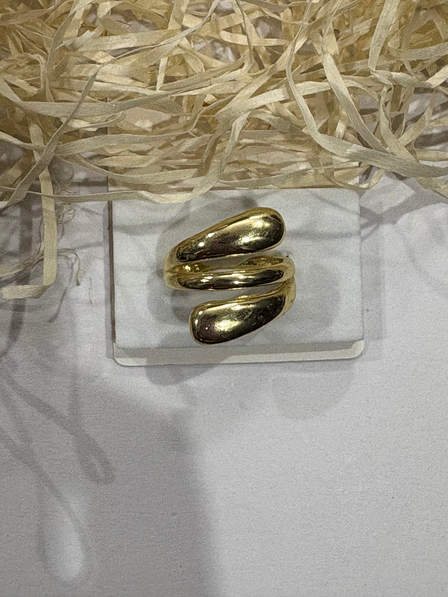 Gold Wrap Statement Ring ✨