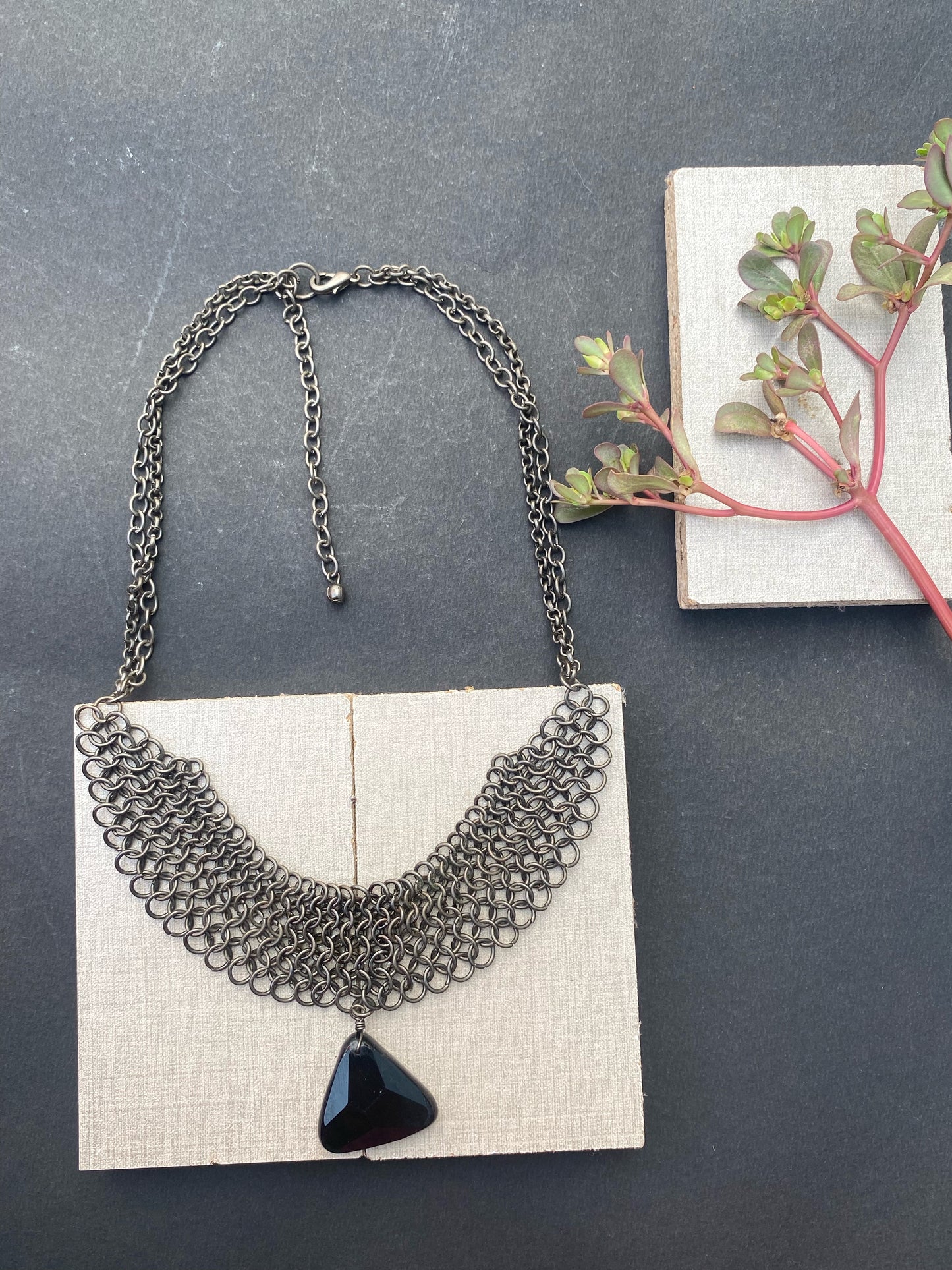 Midnight Armor Chainmail Choker