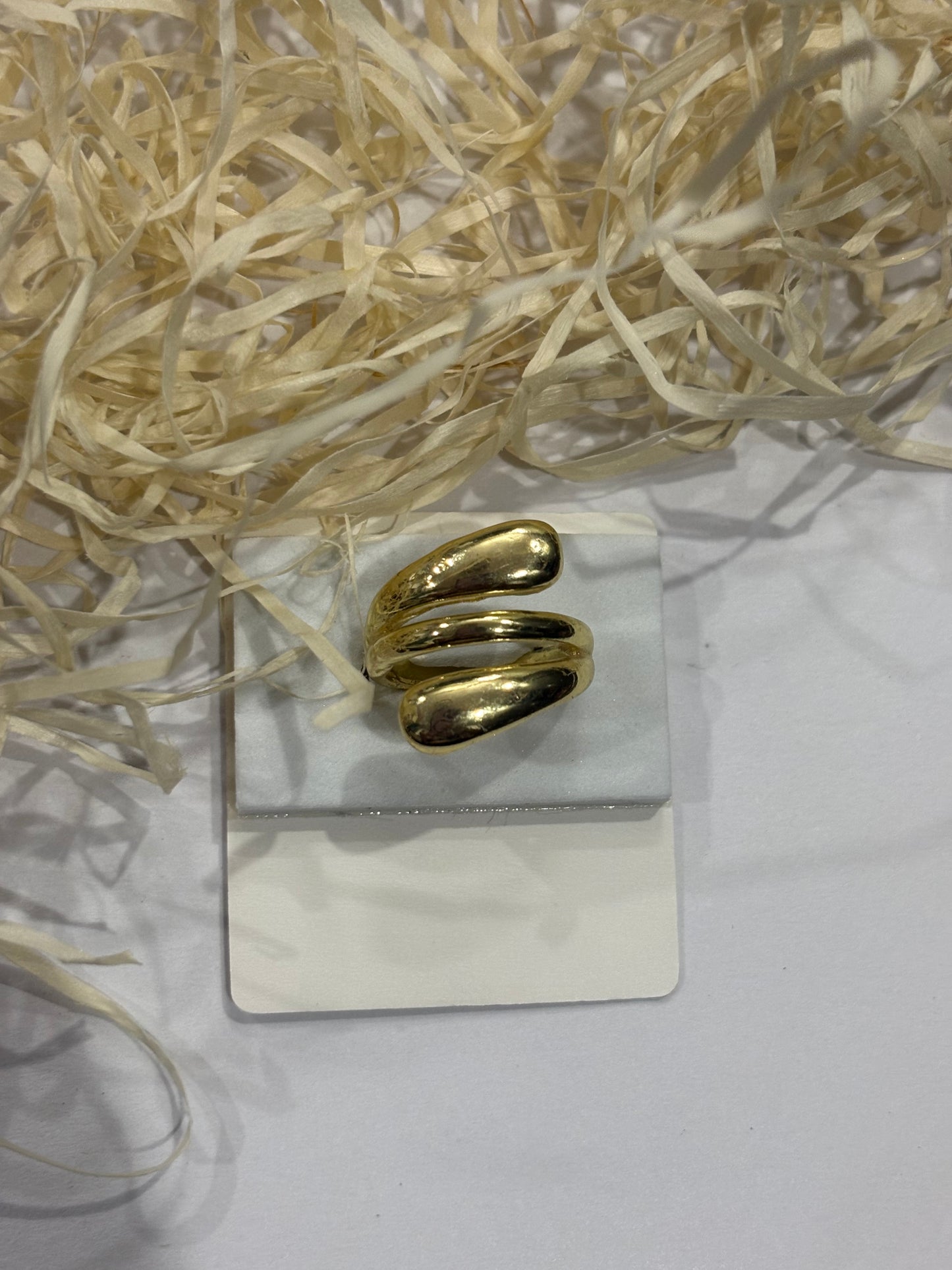 Gold Wrap Statement Ring ✨