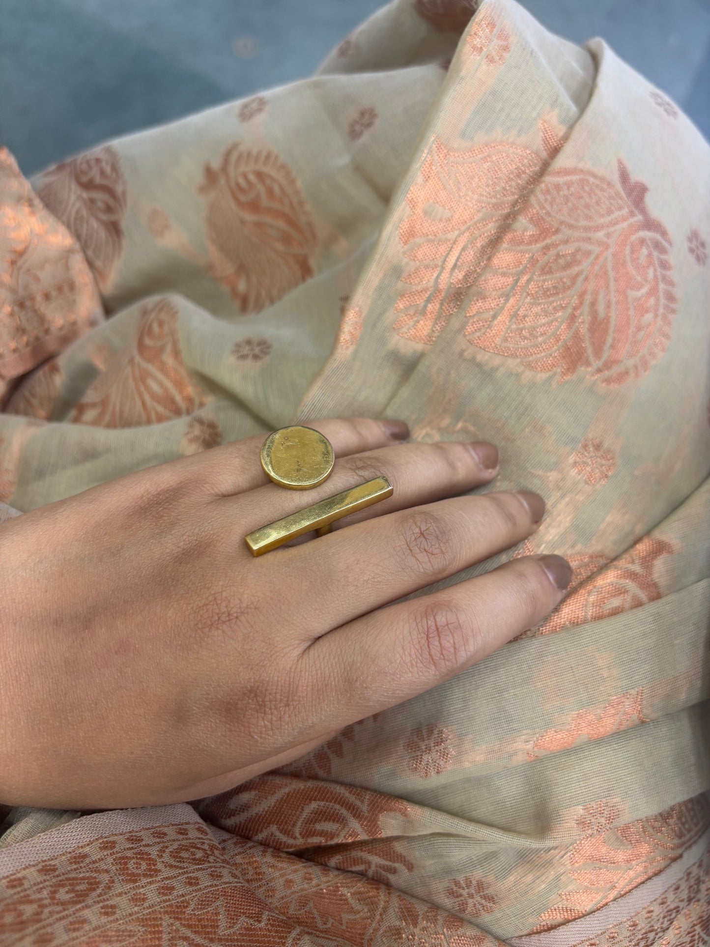 The Eclipse Gold Ring