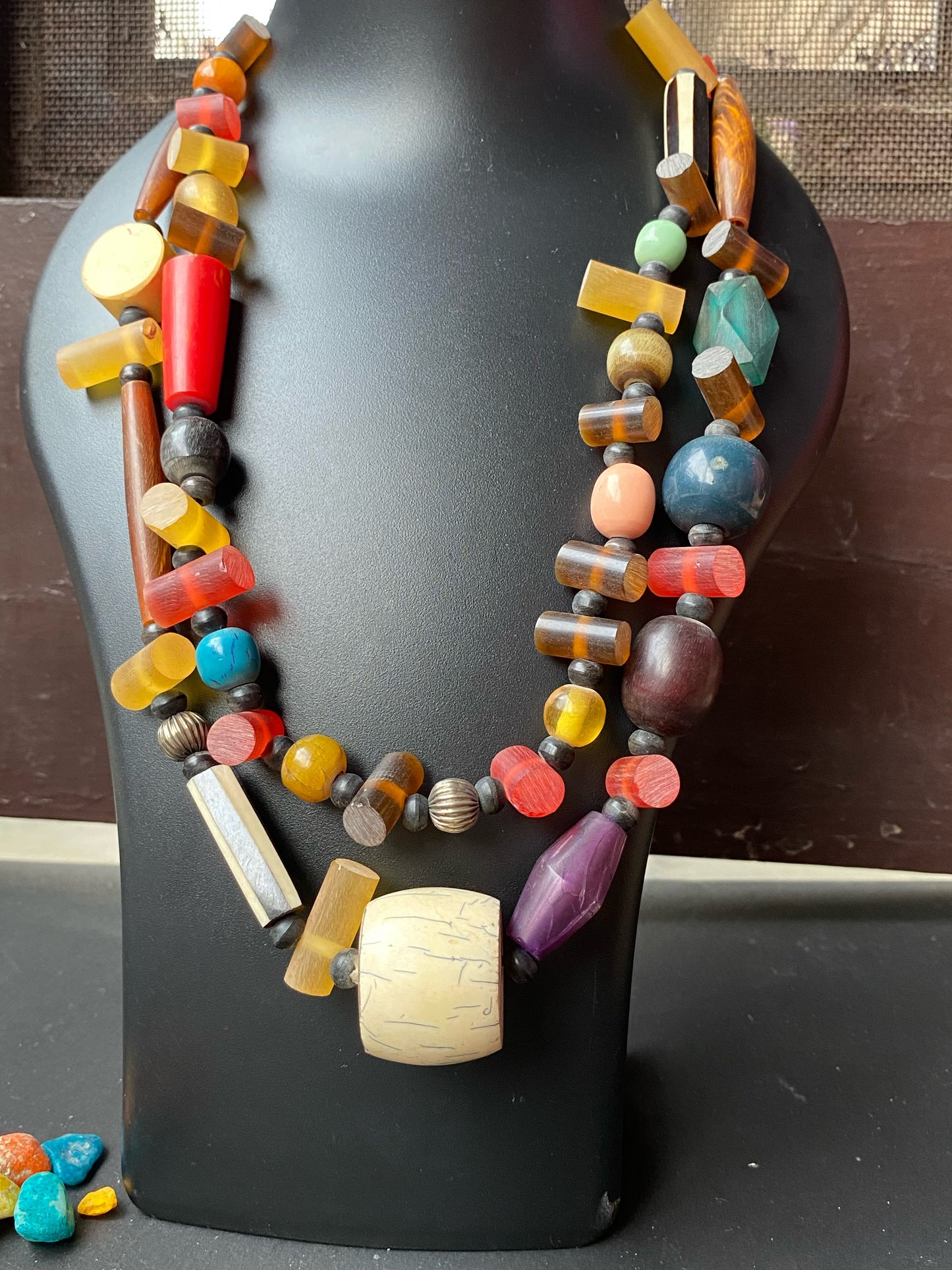 Handcrafted Bohemian Statement Necklace