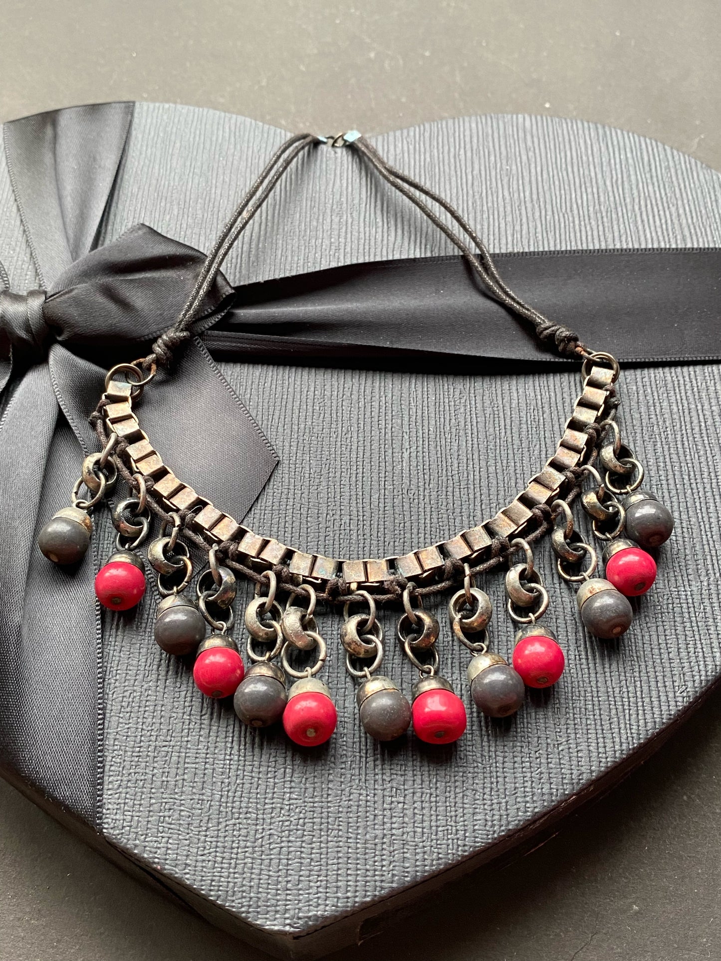 Bohemian Tribal Dangle Necklace