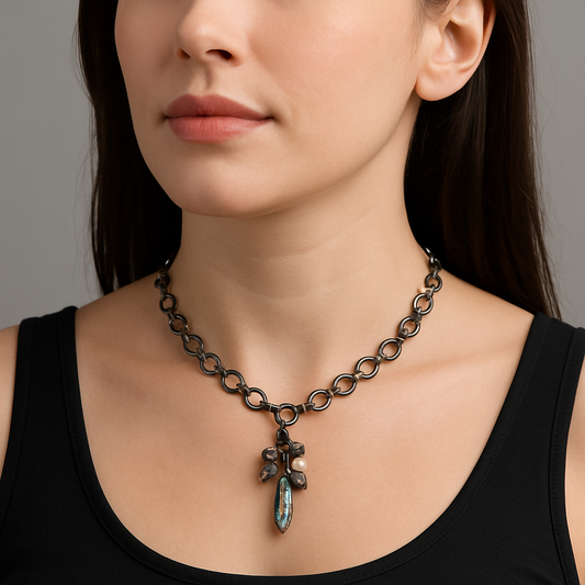 Mystic Aura Chain Necklace