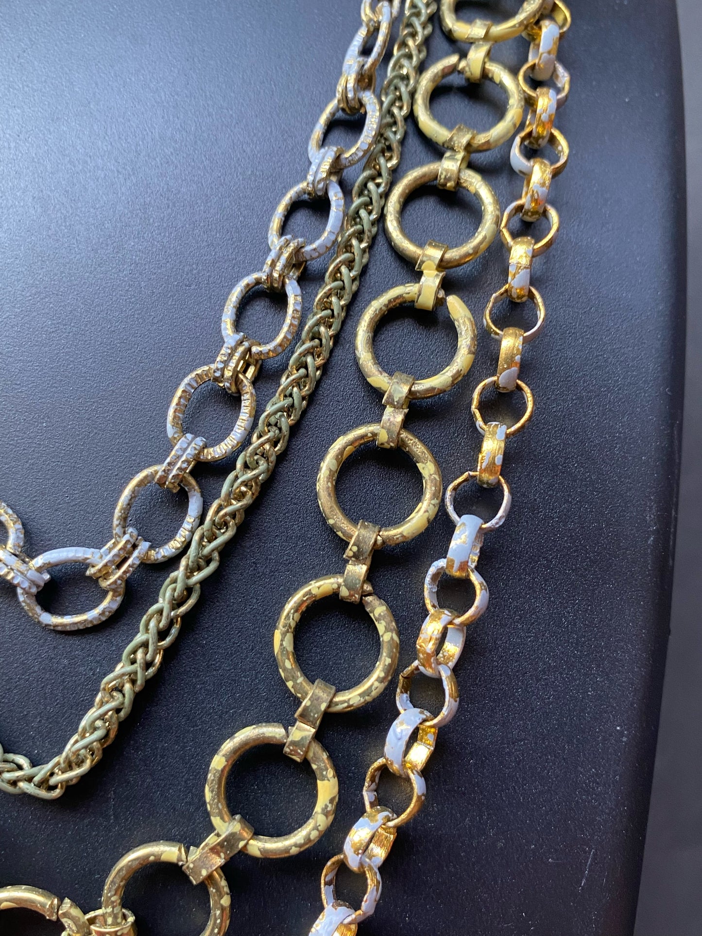 Aurora Bold Multi-Layered Chain Necklace